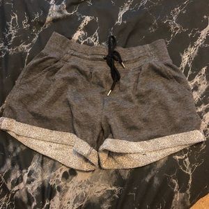 Grey small champion sweatshorts